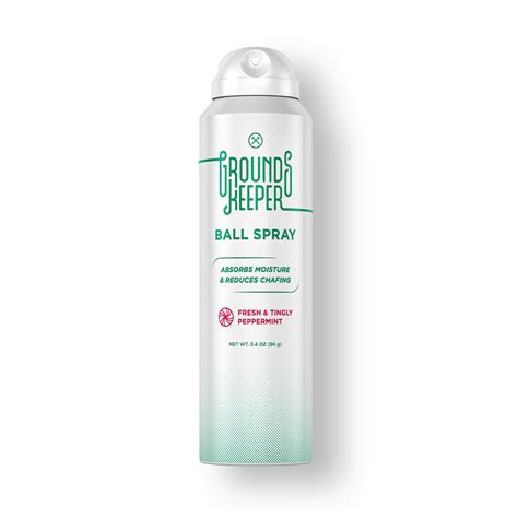 The <b>spray</b> even helps defend towards odor, which let. . Groundskeeper ball spray